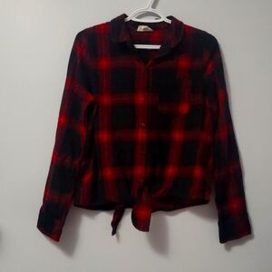 True North Denim cropped Buttondown shirt